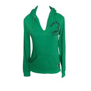 Venice Beach California Green Hoodie Size S